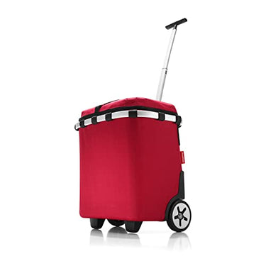 reisenthel carrycruiser iso in Rot – Tragbarer und verschließbarer Einkaufstrolley mit Kühlfunktion, stabilem Aluminiumrahmen, Schultergurt und herausnehmbarer Netz-Innentasche im Sale